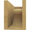 Ekena Millwork 6in. W x 8in. H x 16in. L Del Monte Woodgrain TimberThane Rafter Tail, Primed Tan RFTUR06X08X16DELRCPR - alternate 6